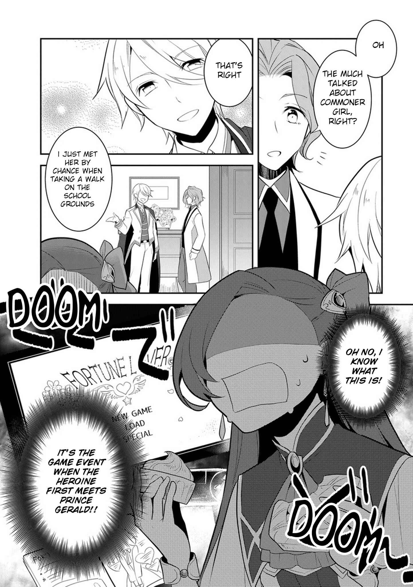 Otome Game No Hametsu Flag Shika Nai Akuyaku Reijou Ni Tensei Shite Shimatta... Chapter 8 8